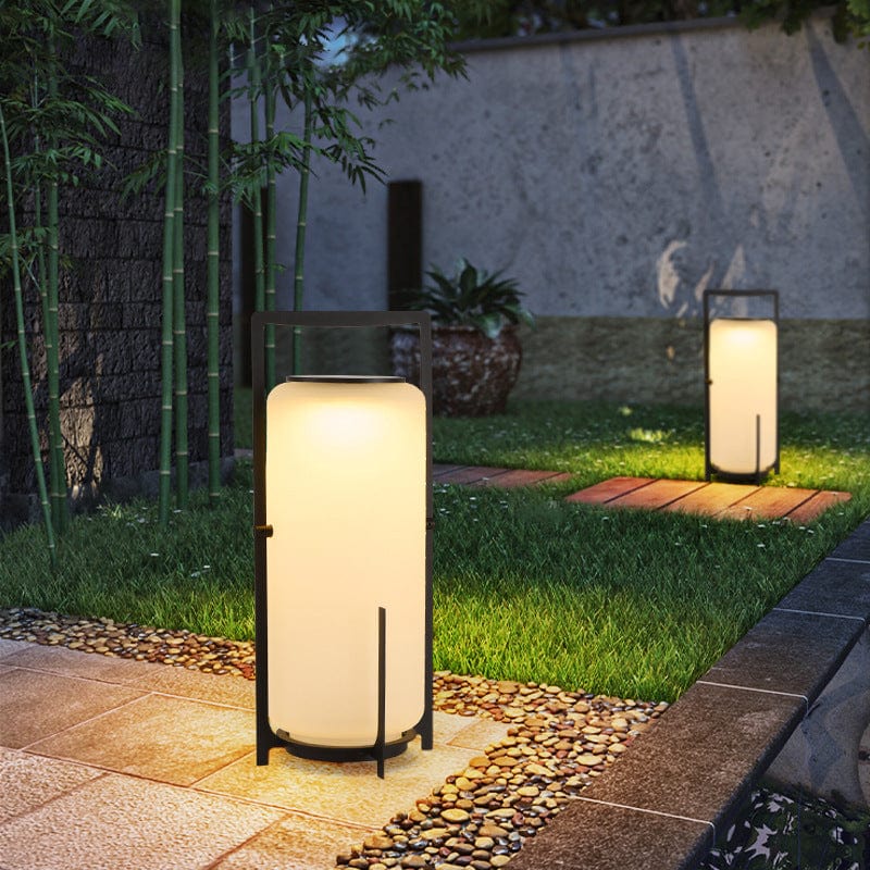 Terrasse solcellelampe