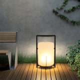 Terrasse solcellelampe